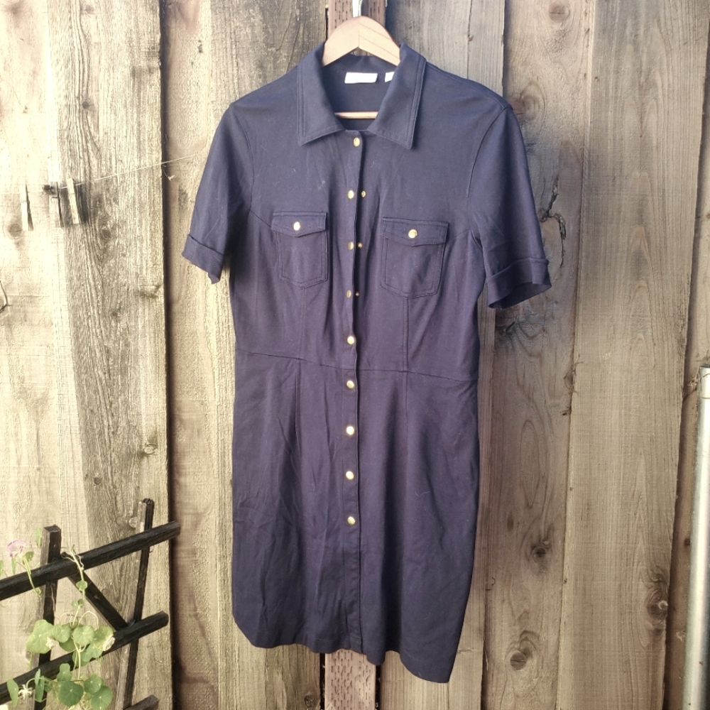 Navy Blue Dress